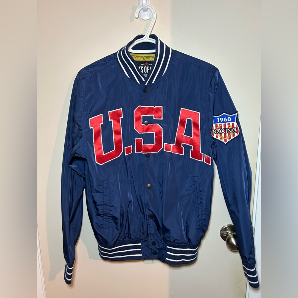 Roots of Fight Muhammad Ali Lightweight Bomber Jacket US S